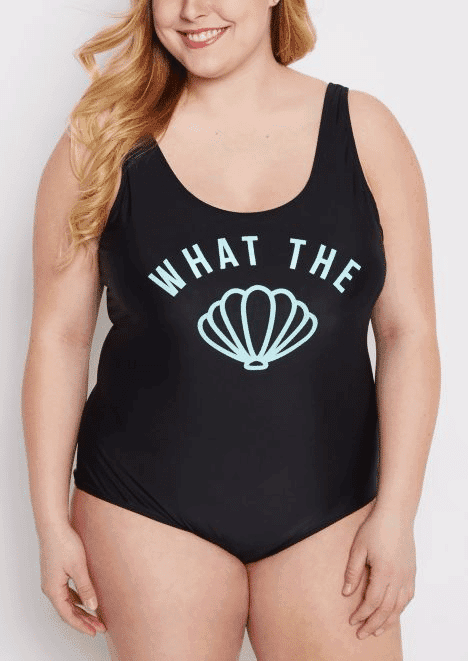 2018 New Arrival One Piece Fat Girl Swimsuit Plus Size Swimwear Women Swim Suit Bathing Cover Up 